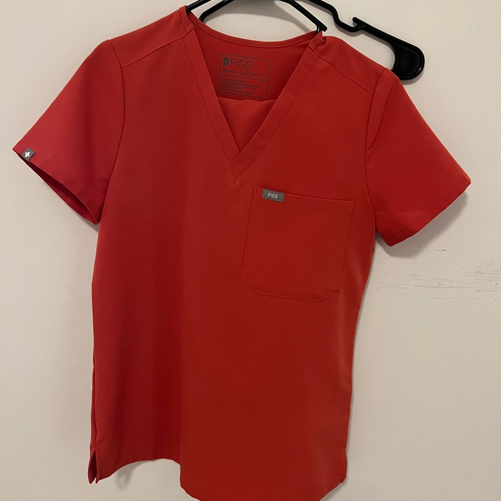 Womens XS Figs Catarina Scrub Top and Figs Zamora Jogger Scrub Pants